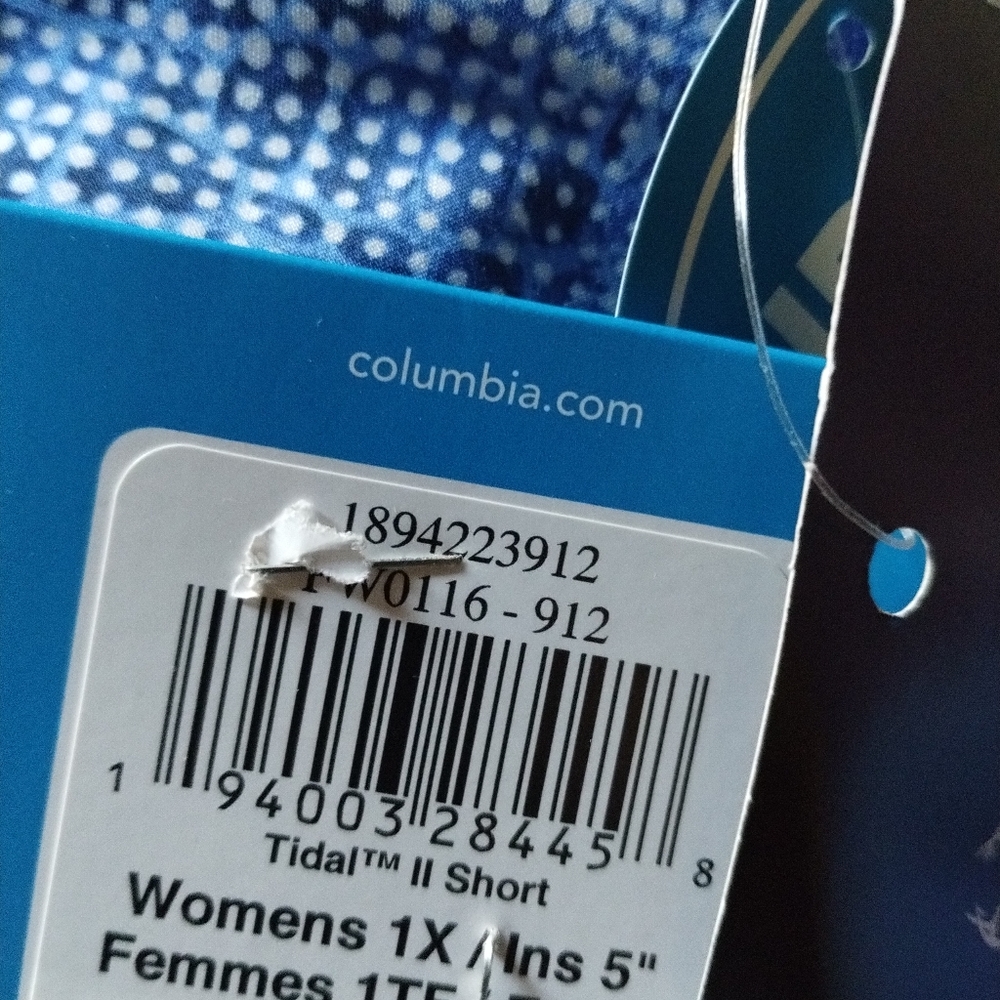 COLUMBIAPlus Size PFG Tidal II Adjustable-Waist SPF Shorts Sizes 1X - Picture 3 of 4